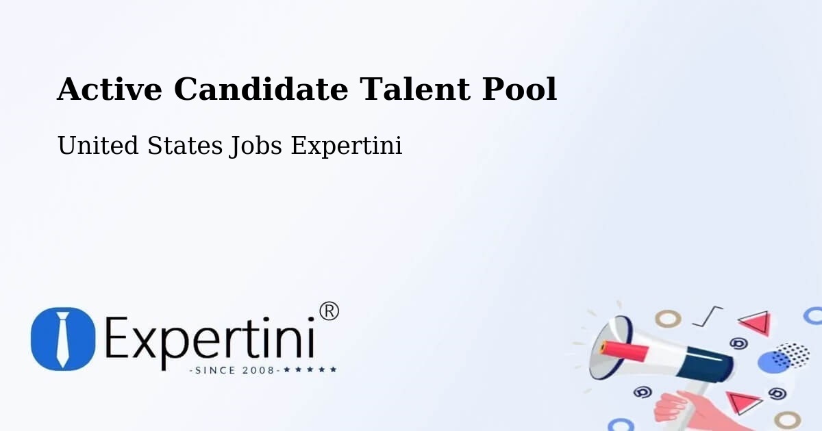 Active Candidate Talent Pool – Mapleton - United States Jobs Expertini
